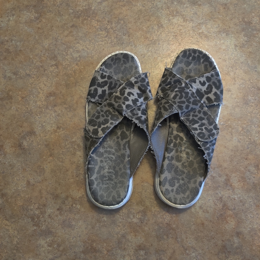 Blowfish Leopard Print Women's Sandals